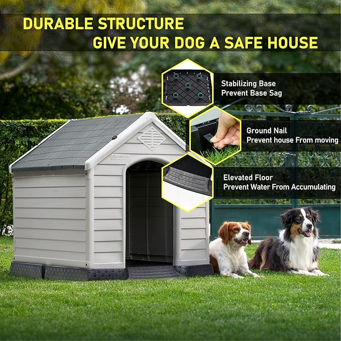 Dog House for Small to Large Sized Dogs https://amzn.to/3zrlss9